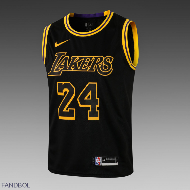 Майка ЛЕЙКЕРС BRYANT 24 Черная LAKERS