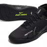 Футзалки Nike Air Zoom Mercurial Superfly IX Elite IC LN (Черный)