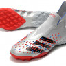 Шиповки Adidas PREDATOR FREAK + TF AZ серебро