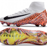 Бутсы Nike Air Zoom Mercurial Superfly IIX Elite FG UI белый
