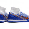 Футзалки Nike Air Zoom Mercurial Superfly IX Elite IC XD (Синий)