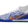 Футзалки Nike Air Zoom Mercurial Superfly IX Elite IC XD (Синий)