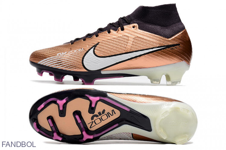 Бутсы Nike Air Zoom Mercurial Superfly IX Elite FG JS (Золотой)