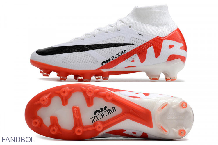 Футбольные бутсы Nike Air Zoom Mercurial Superfly IX Elite AG CO (белый)