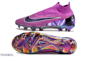 Футбольные бутсы Nike Phantom GX Elite DF Link FG DF (фиолетовый) 