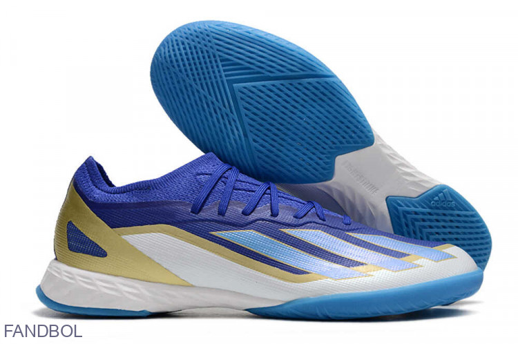 Футзалки Adidas X CRAZYFAST.1 IC BOOTS KM синий