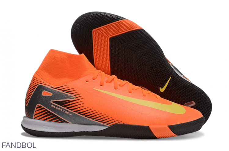 Футзалки Nike Air Zoom Mercurial Superfly X Elite IC YW оранжевый