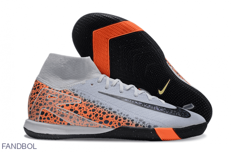 Футзалки Nike Air Zoom Mercurial Superfly X Elite IC YR серый