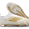 Бутсы Adidas F50 Elite Laceless FG TA белый