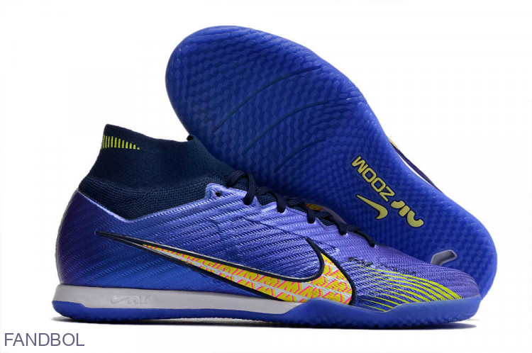 Футзалки Nike Air Zoom Mercurial Superfly IX Elite IC TQ синий