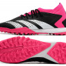 Сороконожки Adidas PREDATOR ACCURACY.3 TF DE (Черно-розовый)