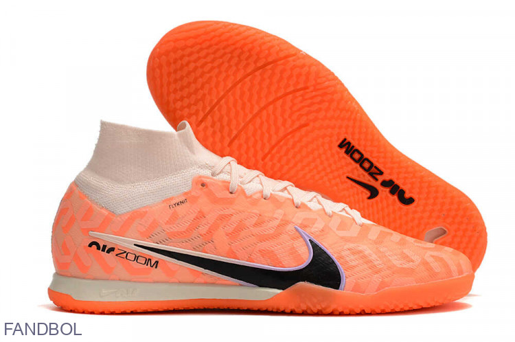 Футзалки Nike Air Zoom Mercurial Superfly IX Elite IC TM оранжевый