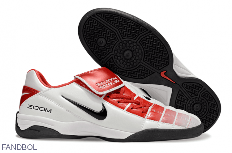 ФУТЗАЛКИ NIKE T90 BG IC бело-красный