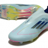 Бутсы Adidas F50 Elite Laceless FG TH голубой