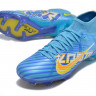 Бутсы Nike Air Zoom Mercurial Superfly IX Academy FG ED голубой