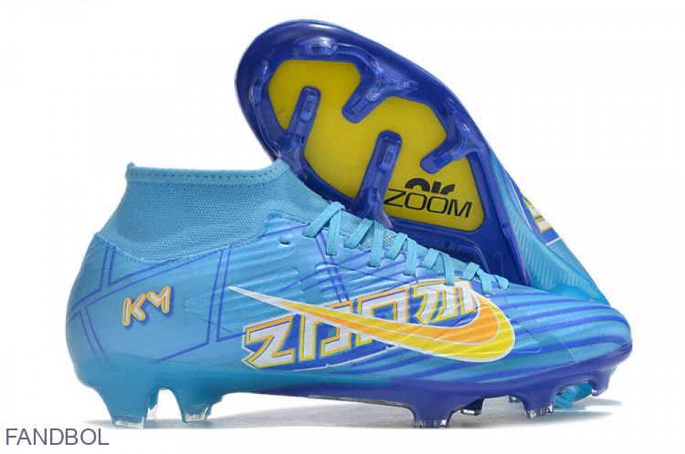 Бутсы Nike Air Zoom Mercurial Superfly IX Academy FG ED голубой