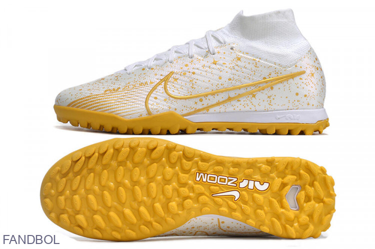 Сороконожки Nike Air Zoom Mercurial Superfly IX Elite TF GF (желтый)