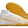 Сороконожки Nike Air Zoom Mercurial Superfly IX Elite TF GF (желтый)