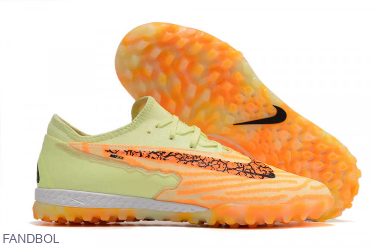 Шиповки Nike React Phantom GX Pro TF EY оранжевый