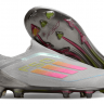 Бутсы Adidas F50 Elite Laceless FG YW серый