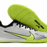 Футзалки Nike Air Zoom Mercurial Vapor XV Pro IC SO (Серебряный)