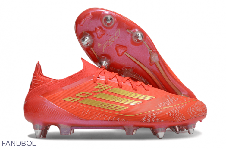 Бутсы Adidas F50 Elite SG Soft Ground YJ красный