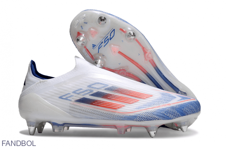 Бутсы Adidas F50 Elite Laceless SG YZ белый