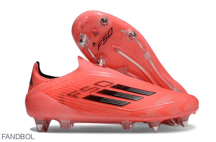Бутсы Adidas F50 Elite Laceless SG YX розовый