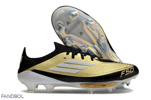 Бутсы Adidas F50+.1 Elite Firm Ground FG EO золотой