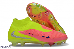 Бутсы Nike Phantom GX III Elite MR FG салатово-розовый