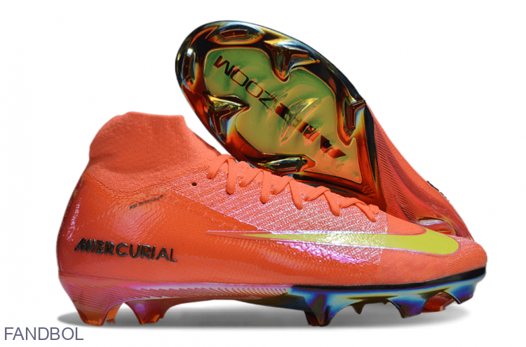 Бутсы Nike Air Zoom Mercurial Superfly 10 Elite FG KM оранжевый